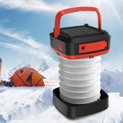 Lampe solaire camping Mini Compact Pliable