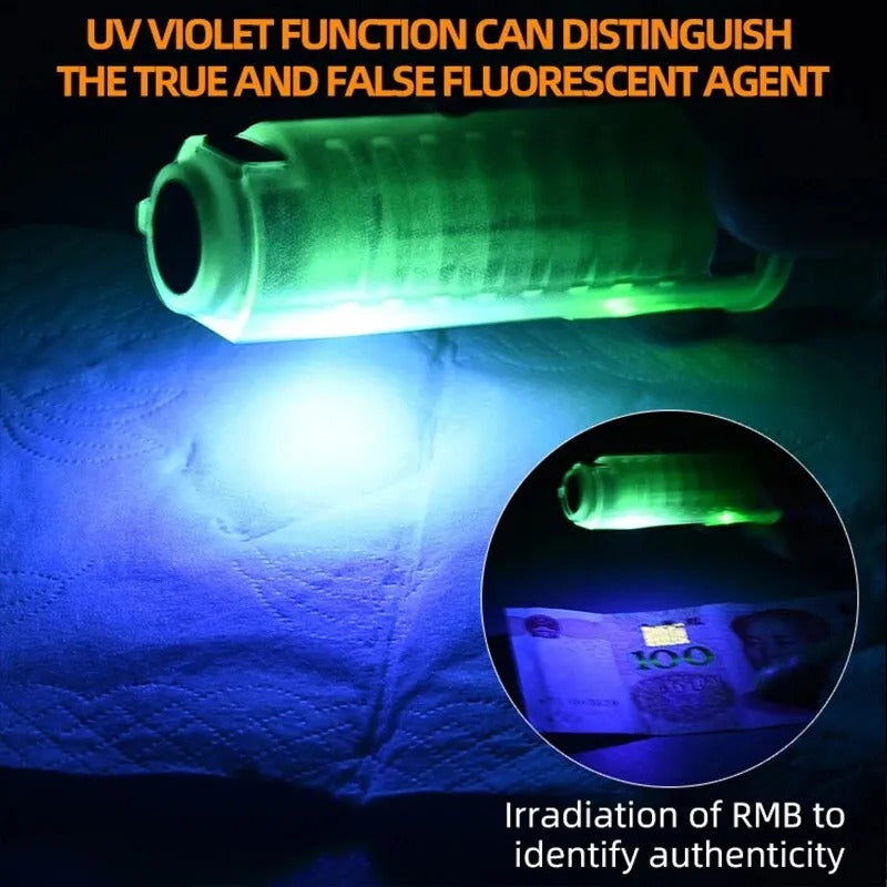 Rechargeable LED Torch Lamp with Magnet Camping COB Light Multifunction Portable