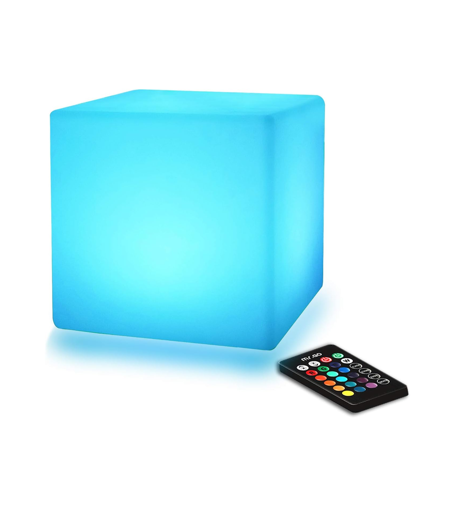 16 Waterproof Color Changing LED Cube Stool Lamp