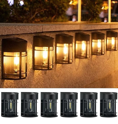 Solar Fence Garden Lights