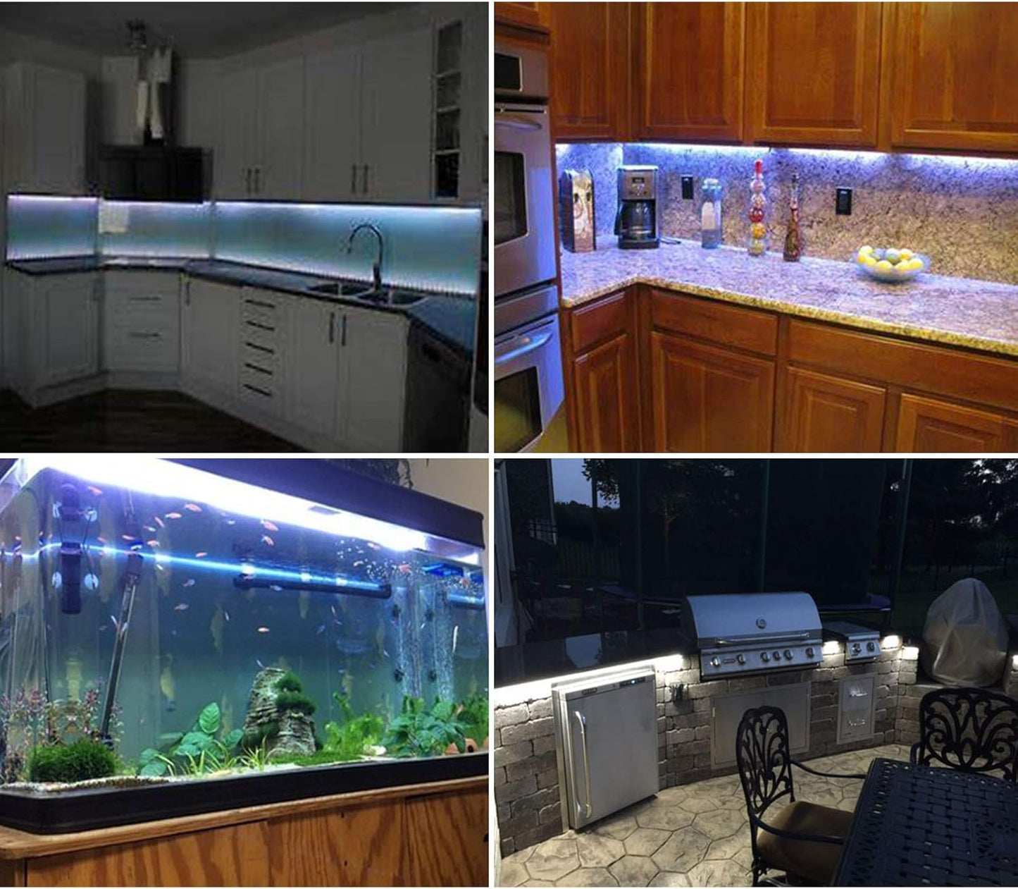 Outdoor Solar LED Strip Lights – 6M 180 LEDs. Cool White. 8 Modes. Waterproof Rope Light