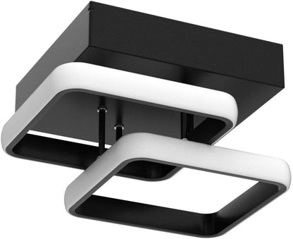 Modern Square LED Ceiling Light - 22W Warm White. LED Ceiling Light For Hallways & Bedrooms