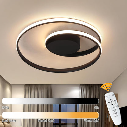 18'' Dimmable LED Ceiling Light with Remote Control
