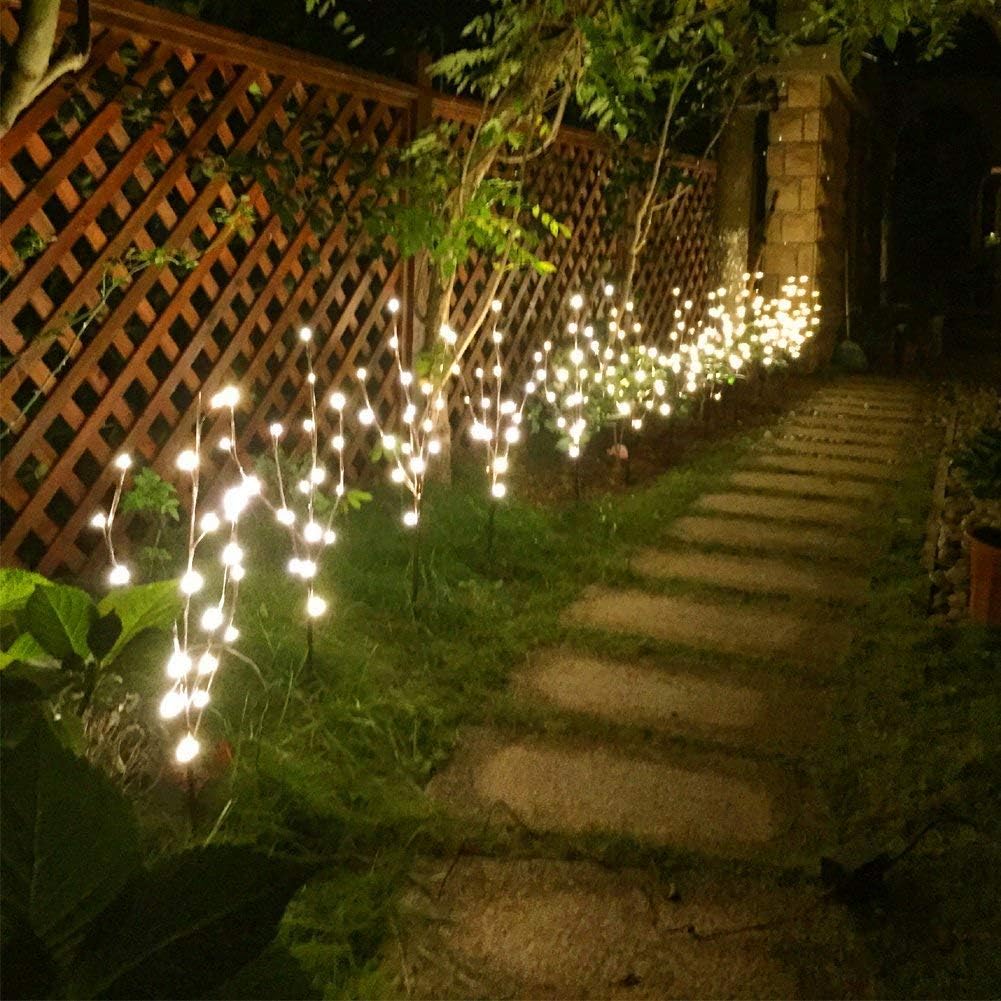 3PK White Birch Twig Lights with 60 LEDs – 76cm