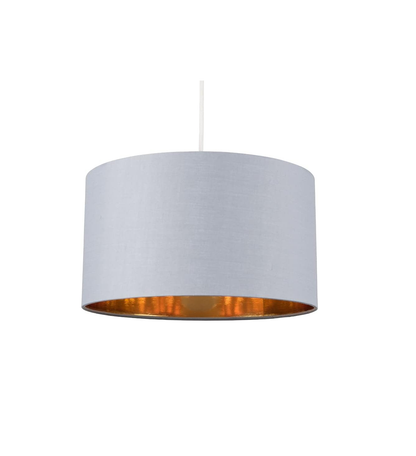 Large Modern Black and Gold Drum Light Shade. Pendant Lights. Home Décor & Improvement Essential
