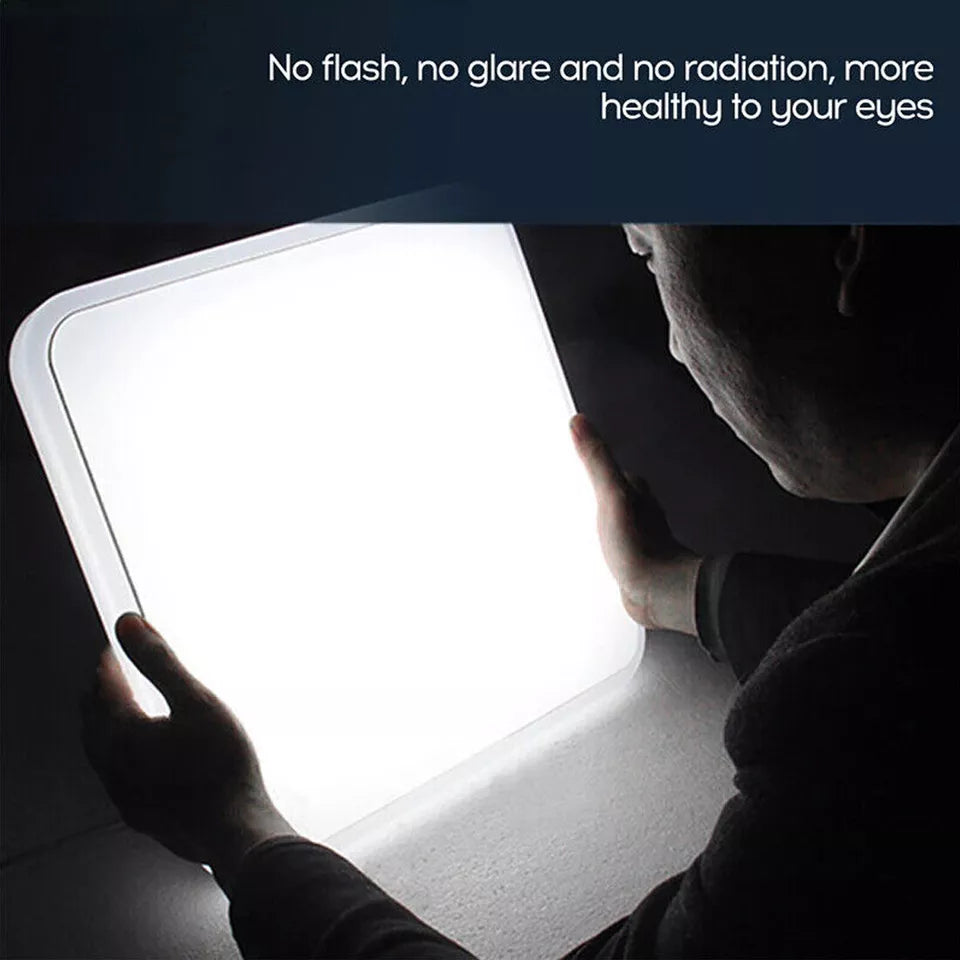 LED Ceiling Panel Light 12W-72W Modern Square Lamp
