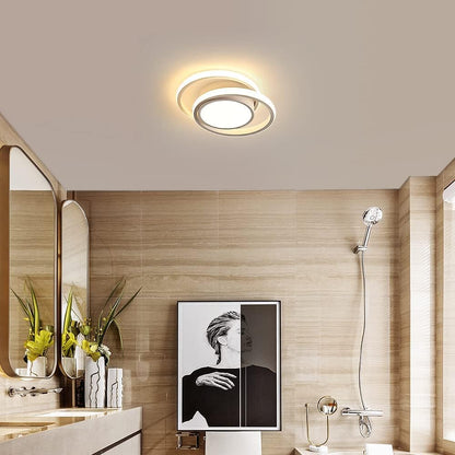 Modern LED Ceiling Lights 32W 2350lm. Warm White 3000K. Round Ceiling Lighting for Bedroom Hallway Balcony Corridor