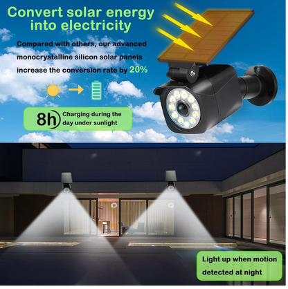 Motion Sensor Dummy Camera Lights