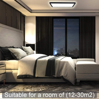 LED Ceiling Light. 28W 1500LM.100W Equivalent.Waterproof IP54.Flush Mount. Square Modern Ceiling Light for Bathroom.Kitchen.Office.Hallway.Bedroom