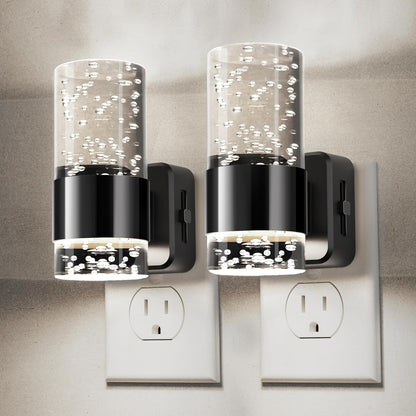 Plug-in Night Light Acrylic Bubble Style