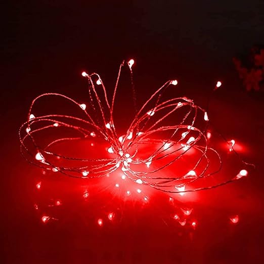 2 Pack 2M 20 LED Battery Operated Fairy String Lights