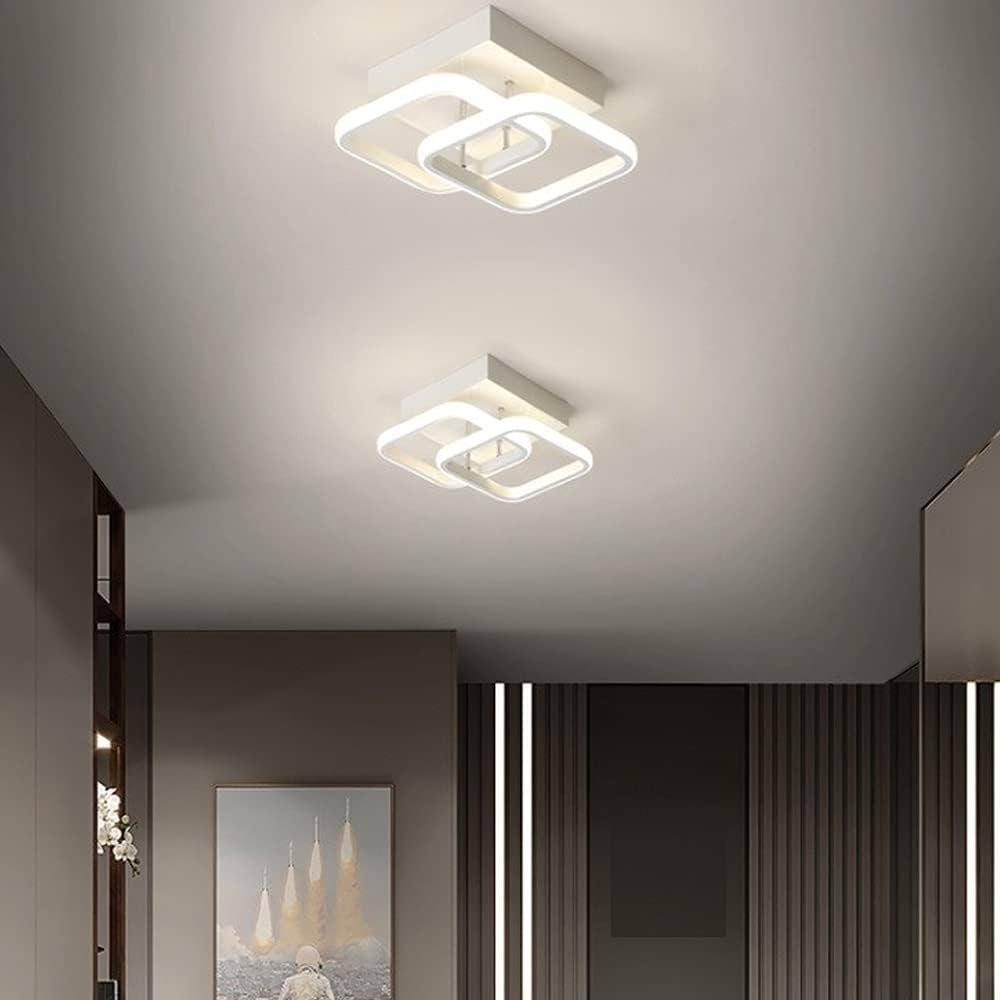 22W LED Ceiling Light Modern Square Dimmable Ceiling Lamp Fixture