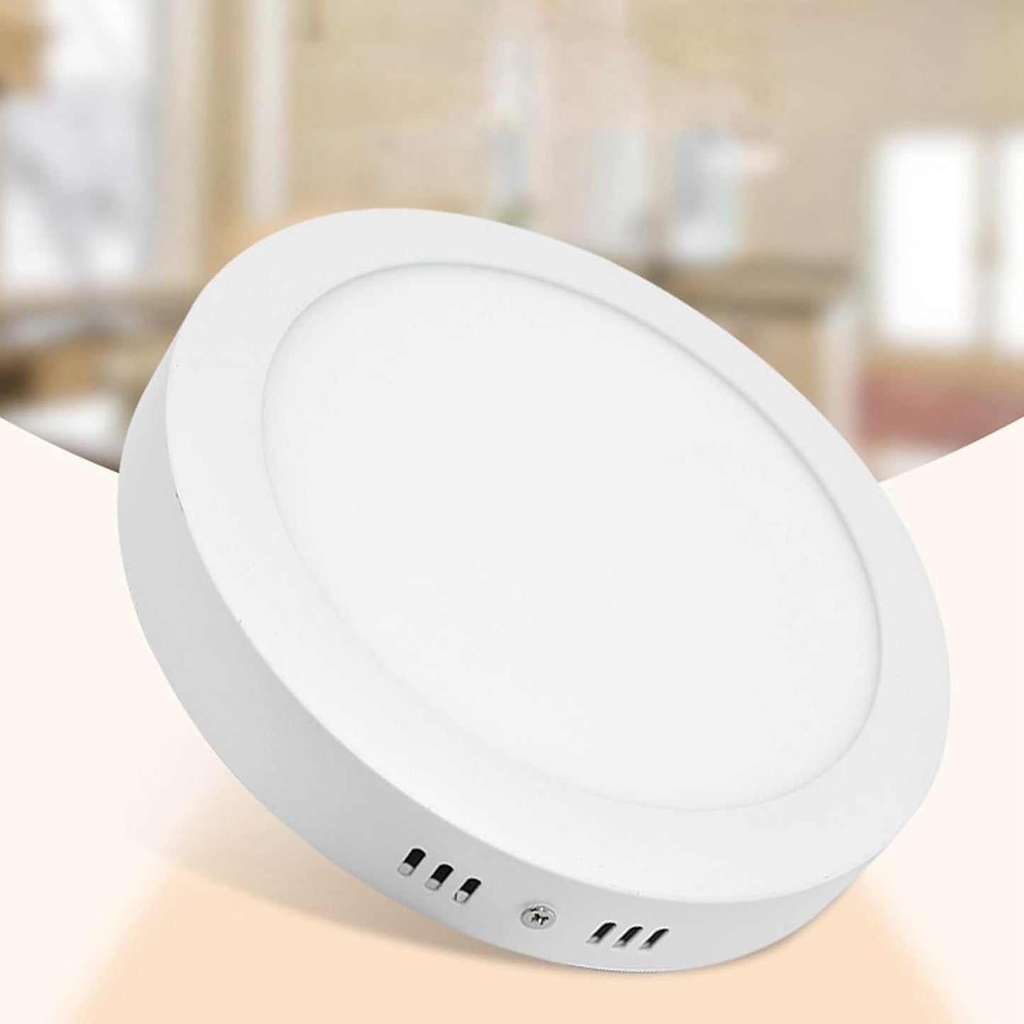 24W Ultra-Thin LED Ceiling Light with Dimmable 2000K Backlight. Warm Night Light & Timer. Modern 12 Inch Round Flush Mount for Bedroom Living Room Kitchen