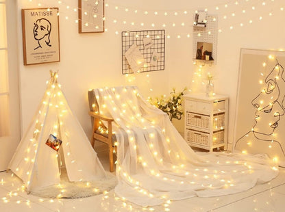 Clerance Sale -LED String Lights. Mains Powered 20 LED Star Christmas Lights with Remote Control 300cm. 8 Modes Fairy Lights for Girls Bedroom. Xmas Lights for Christmas Decoration Indoor Outdoor