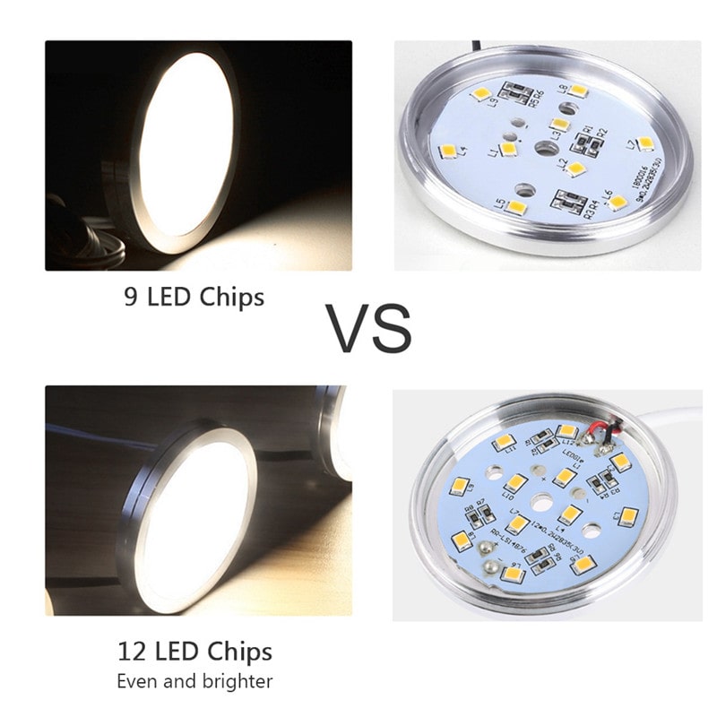 3 Pack 6000K Hand Wave Activated Under Cabinet Lights