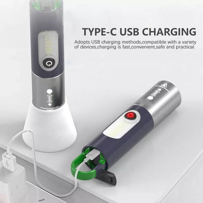 Digital Thunder XST-836. Rechargeable Waterproof Torch FlashLight