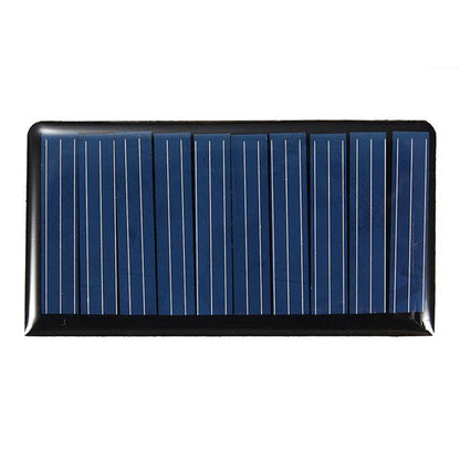 Portable Mini 5V 60mA 0.3W Solar Epoxy Panel
