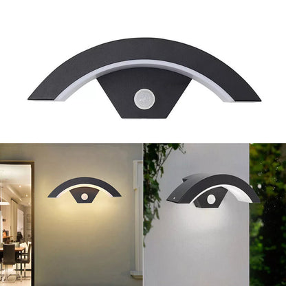 Modern Outdoor LED Wall Light with Motion Sensor