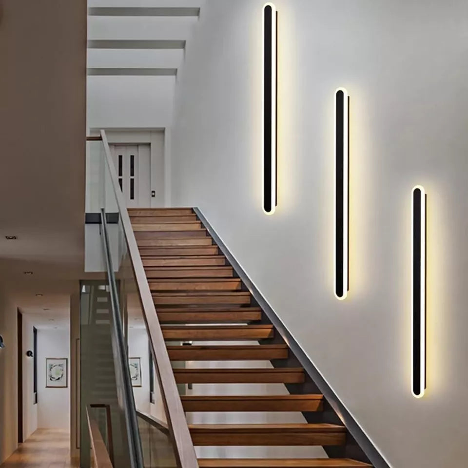 Modern LED Wall Light Sconce – Waterproof Outdoor/Indoor Long Strip Lamp. Energy Saving
