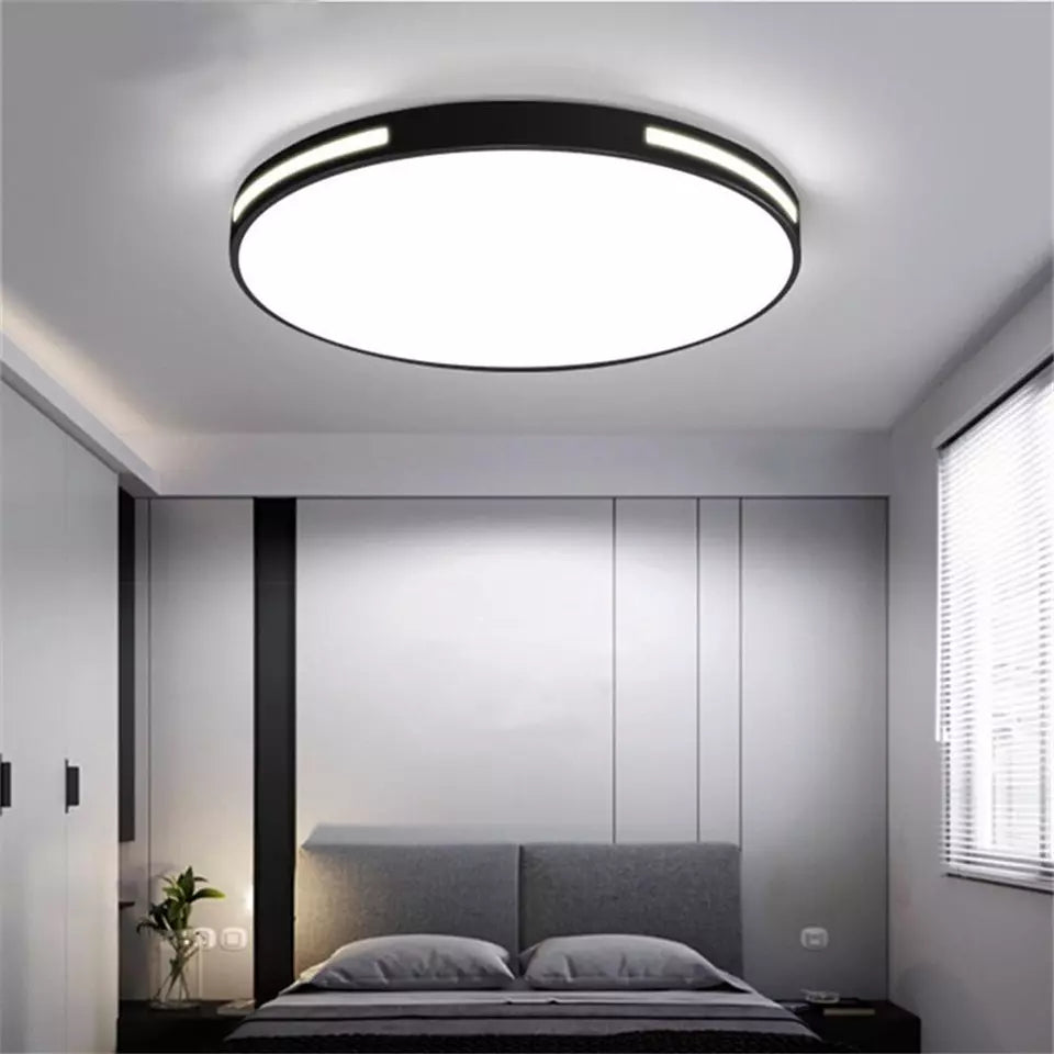 36W 50CM LED Ceiling Light. Large Bedroom Lights Ceiling 3000K/4500K/6000K. 3 Color Temperature Flush Ceiling Light. Round Ultra Thin Ceiling Light for Living Room