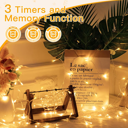 40M Fairy Lights – 400 LEDs. Waterproof. Timer. Dimmable