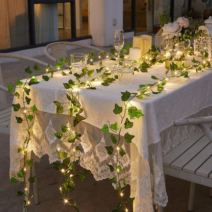 2M 20 LED Battery Operated Ivy Vine Fairy Lights