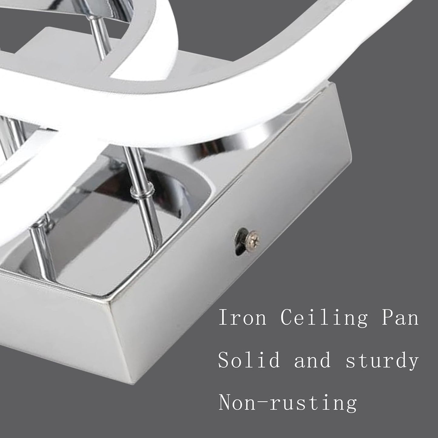 22W Square Motion Sensor Ceiling Light