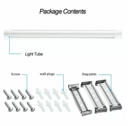 4FT LED SHOP LIGHT 4500K Daylight Fixture LED Ceiling Lights Garage Lamp