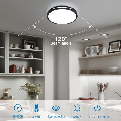 Modern Round LED Ceiling Light – 12W/18W. Cool White
