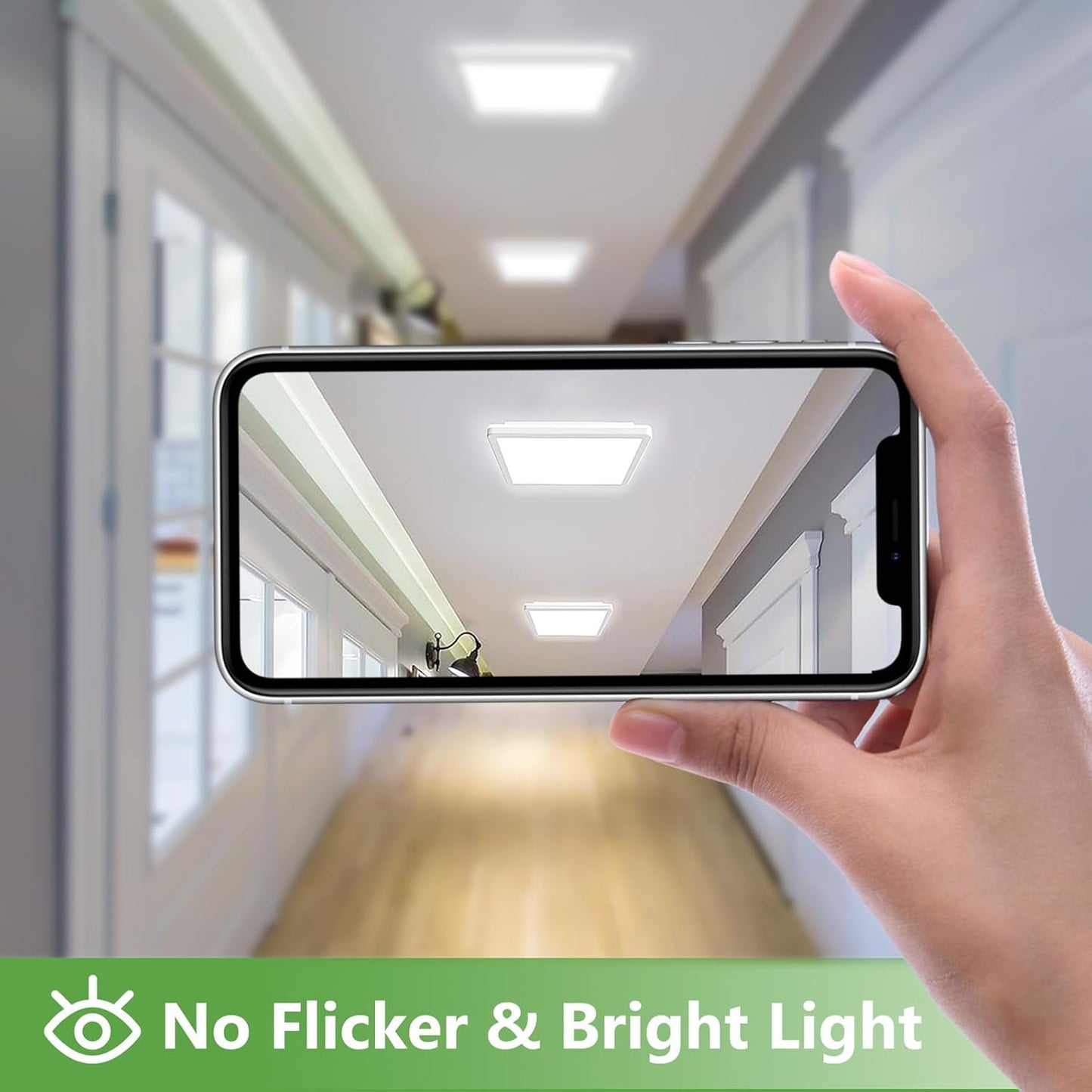 22CM LED Ceiling Light. 18W. 3 CCT Waterproof Flush Mount