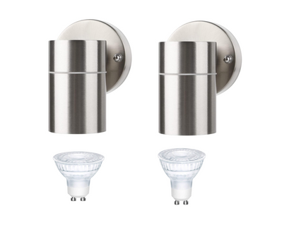 2 Packs Stainless Steel Spotlights