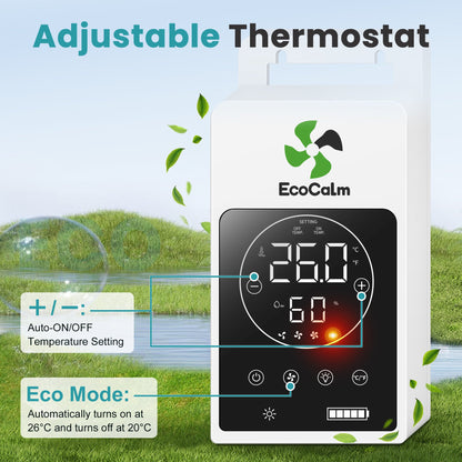 Solar Ceiling Fan Light with Battery. 20 Outdoor Ceiling Fans with Adjustable Thermostat & 2pcs 15W Bifacial Solar Panels. Solar Powered Fan for Gazebo. Chicken Coop. RV