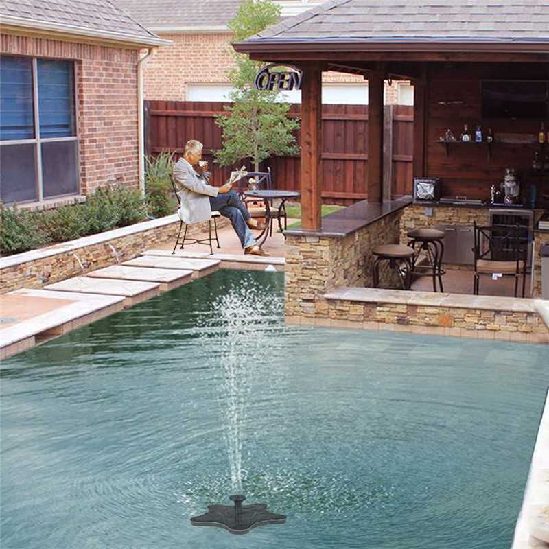 1.4W 7 Nozzles Solar Fountain Water Pumps