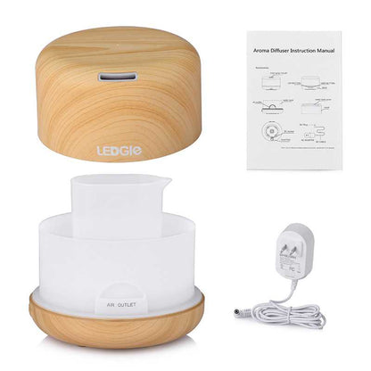 Wood Grain Ultrasonic Mist Air Humidifiers