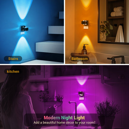 Plug-in Night Light Projector 180°Rotating
