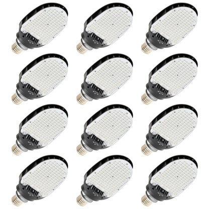 LED Corn Bulb E39 Base - 30/45/60W Selectable - Up to 8.400 Lumens 5000K Daylight - 200W MH/HPS Replacement - Commercial Retrofit Light for Parking Lot. Street & Wall Pack