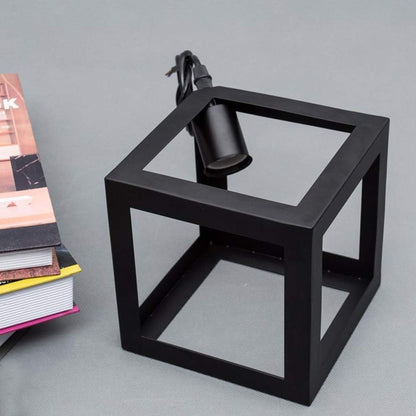 3-Light Cube Pendant Lamp – Modern Retro Chandelier for Bedroom. Living Room & Dining Room
