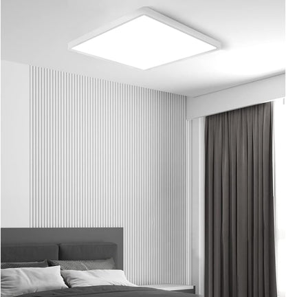 Flush Mount Square LED Ceiling Panels Modern Bright Energy Efficient Lighting