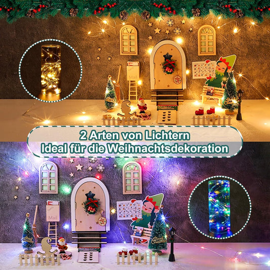 Fairy Lights with Garden Decoration Accessories