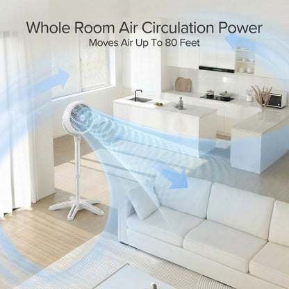 [CLIMATE VOUCHER $400] Vornado Energy Smart™ Air Circulator Fan. Vortex Action. DC motor. Oscillation. Timer. Variable Speed instead (683DC)