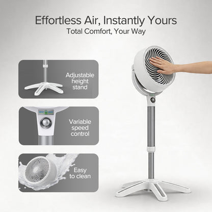 [CLIMATE VOUCHER $400] Vornado Energy Smart™ Air Circulator Fan. Vortex Action. DC motor. Oscillation. Timer. Variable Speed instead (683DC)