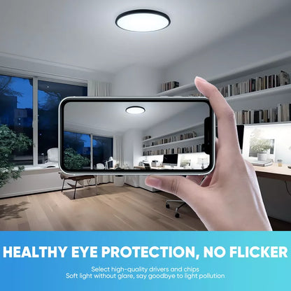 Round LED Ceiling Light Panel – Modern Waterproof Downlight
