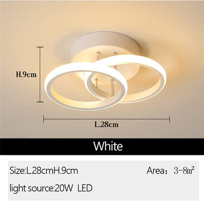 Modern LED Ceiling Light. Stylish Chandelier