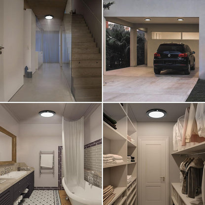 Rechargeable Motion Sensor Ceiling Light. 3 CCT. 400LM