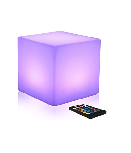 16 Waterproof Color Changing LED Cube Stool Lamp