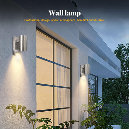 Outdoor Wall Light with PIR Motion Sensor. GU10 Base. IP44