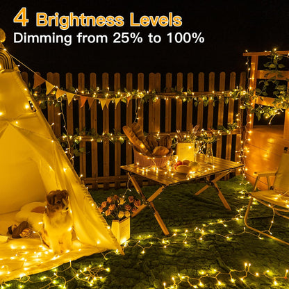 40M Fairy Lights – 400 LEDs. Waterproof. Timer. Dimmable