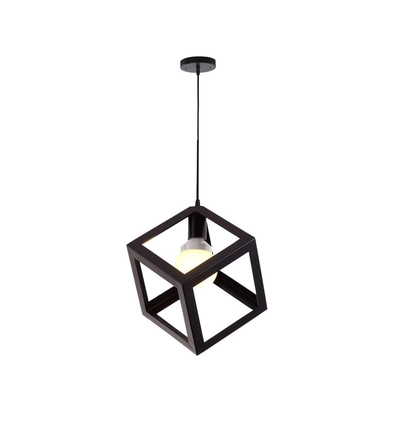 3-Light Cube Pendant Lamp – Modern Retro Chandelier for Bedroom. Living Room & Dining Room