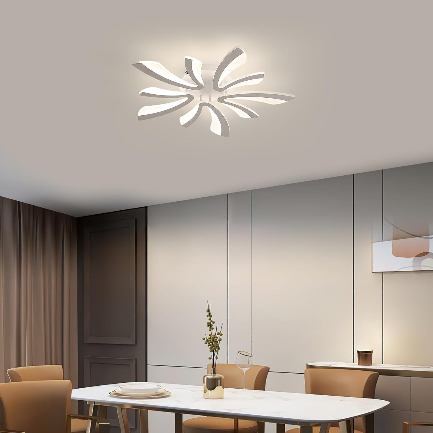 Dimmable 48W LED Ceiling Light with Remote. 71cm