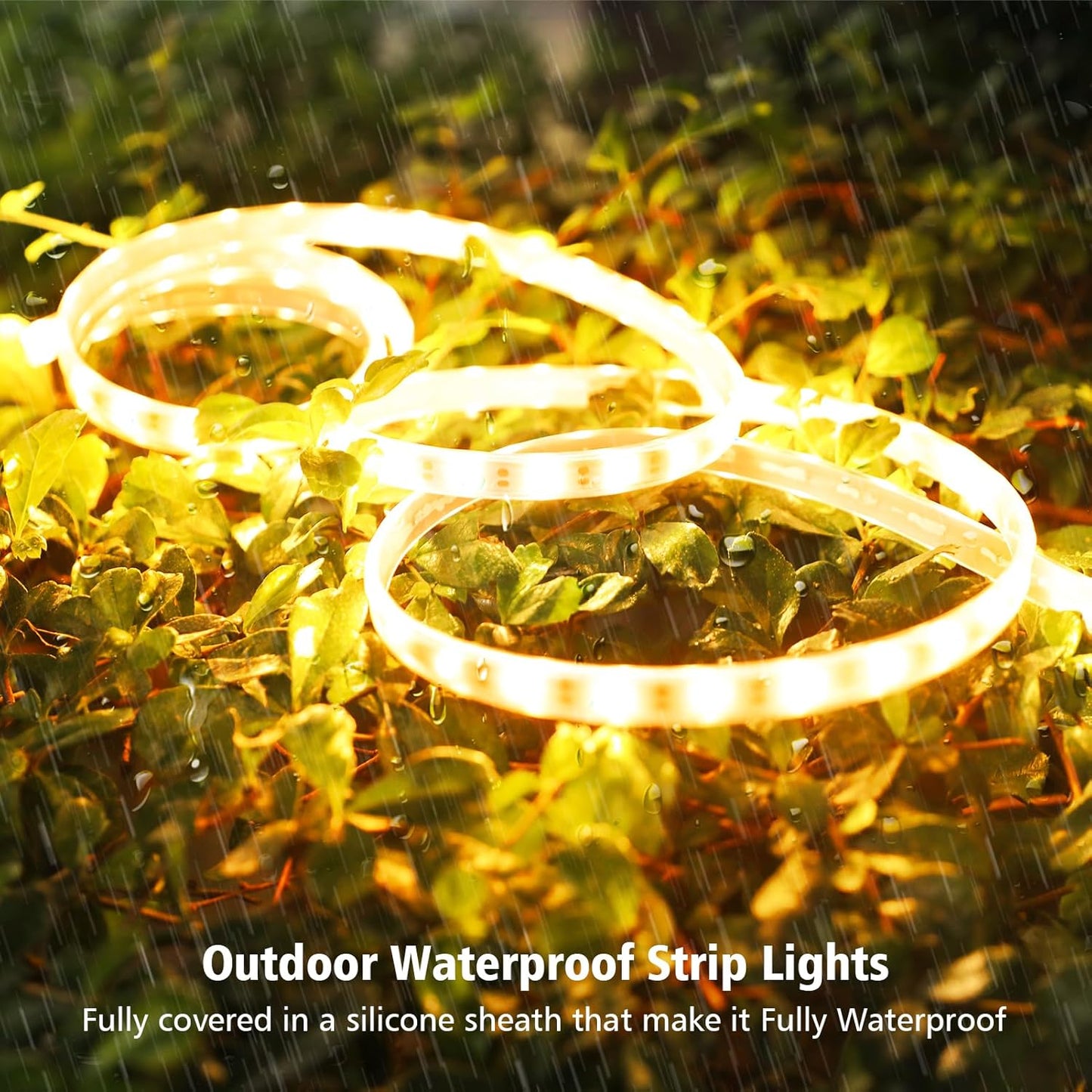 Solar LED Strip Lights – 10M 640 LEDs. Remote Control. Waterproof Outdoor Lighting